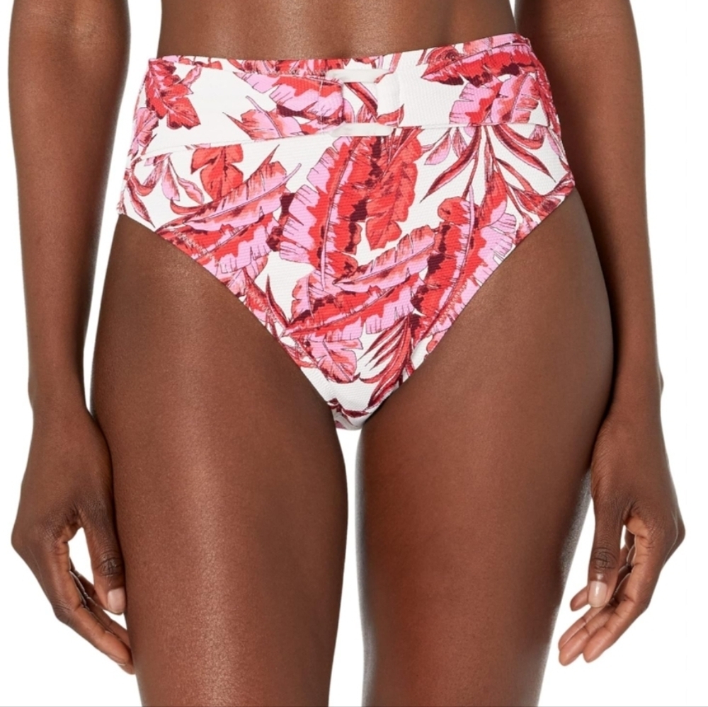 NWT Jessica Simpson High Rise Bikini Bottoms
